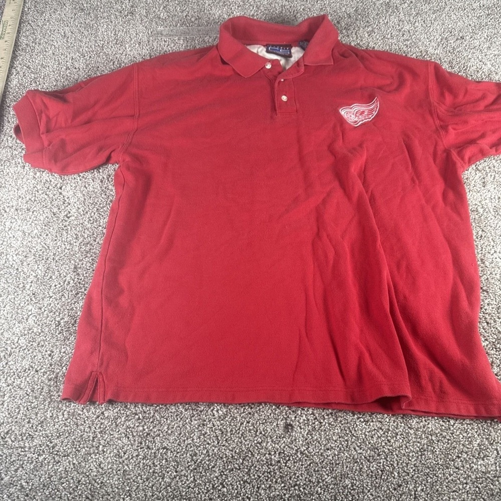 Detroit Red Wings Crable Sportswear's Polo  Size XL